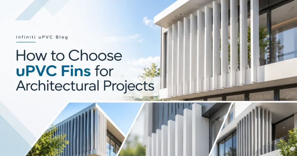 How to choose uPVC fins for architectural projects