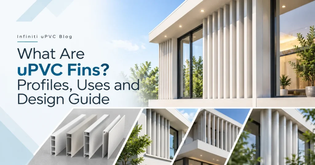 What are uPVC fins: profiles and building facade applications